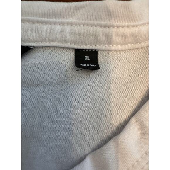 Cuts Brand Almost Friday Tee Cropped in White Revolve Size XL Jersey Tee NWOT - Picture 10 of 12